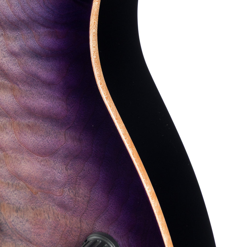 Tom Anderson Guitarworks Crowdster Plus - Abalone to Trans-Purple Burst