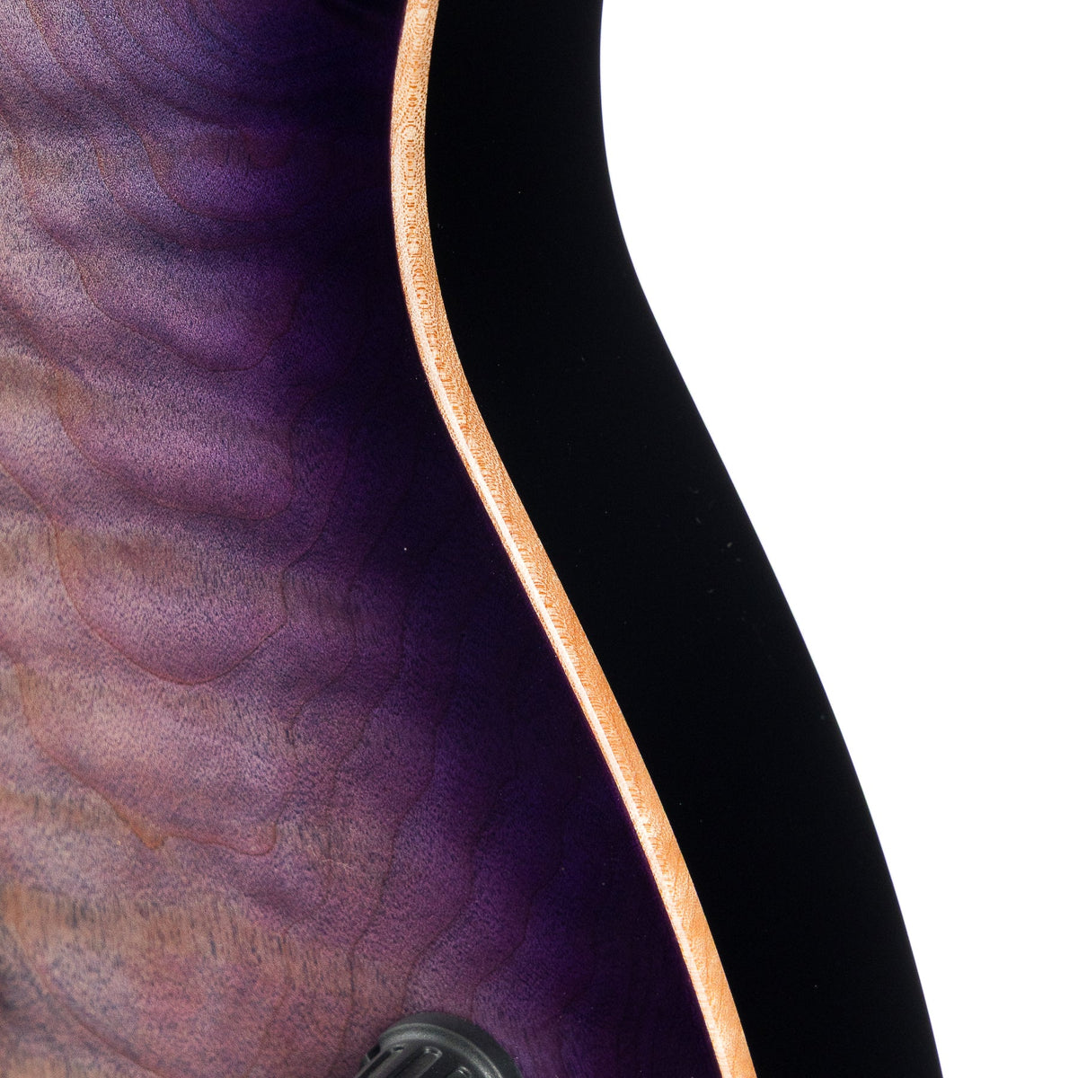Tom Anderson Guitarworks Crowdster Plus - Abalone to Trans-Purple Burst