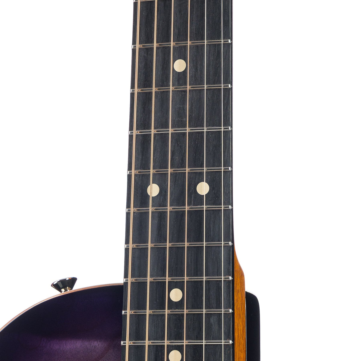 Tom Anderson Guitarworks Crowdster Plus - Abalone to Trans-Purple Burst