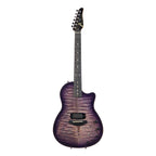 Tom Anderson Guitarworks Crowdster Plus - Abalone to Trans-Purple Burst