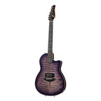 Tom Anderson Guitarworks Crowdster Plus - Abalone to Trans-Purple Burst