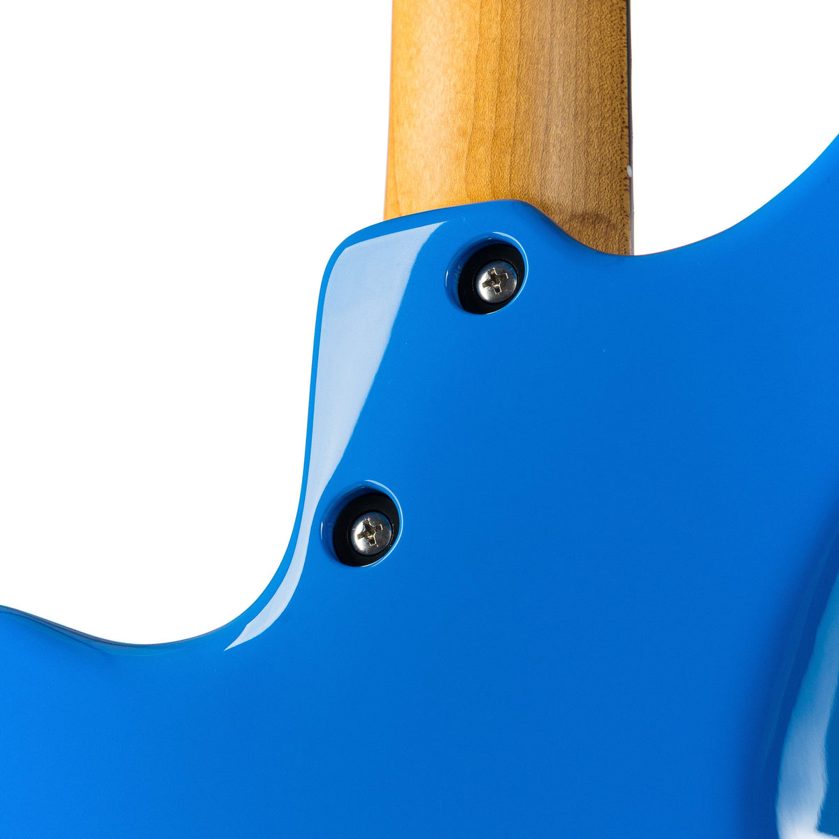 Tom Anderson Guitarworks Raven - Voodoo Blue with Black Racing Stripe
