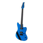Tom Anderson Guitarworks Raven - Voodoo Blue with Black Racing Stripe