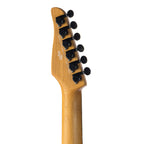 Tom Anderson Guitarworks Raven - Voodoo Blue with Black Racing Stripe