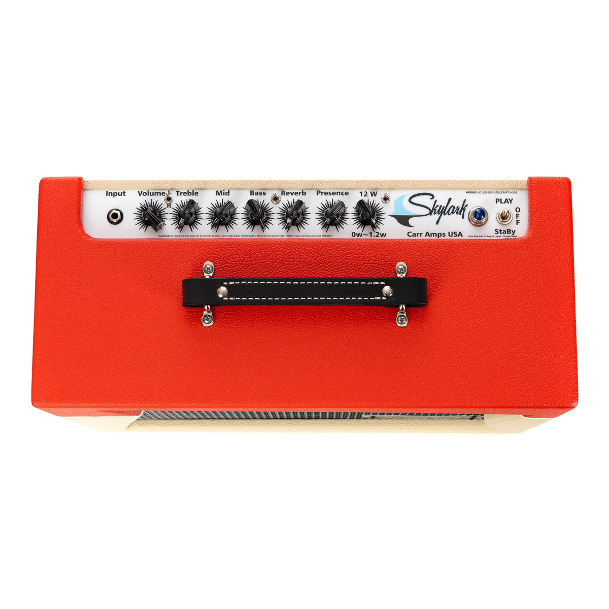Carr Skylark Special 1x12 Combo - Red and Cream