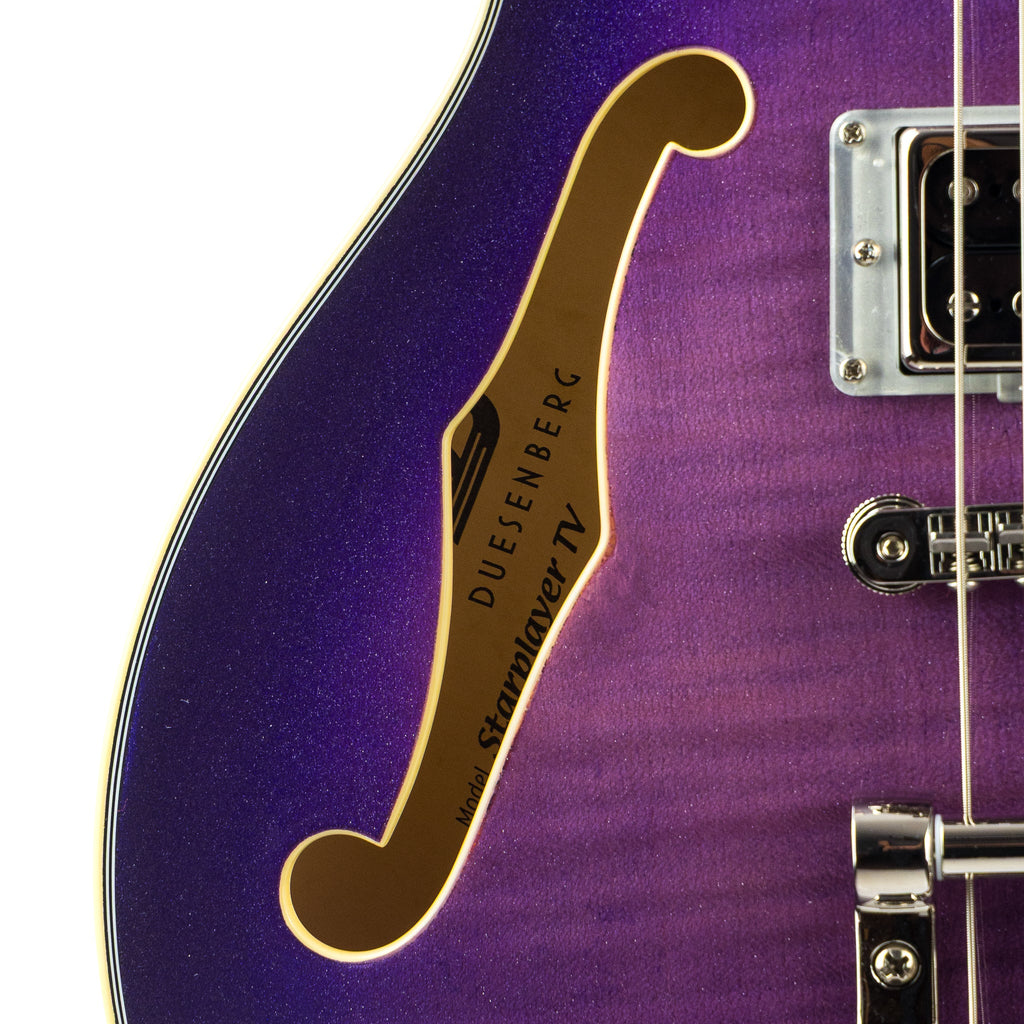 Duesenberg Starplayer TV - Galaxy Purple Burst