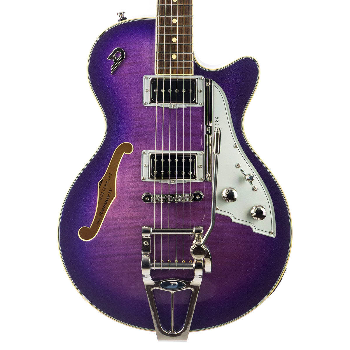 Duesenberg Starplayer TV - Galaxy Purple Burst