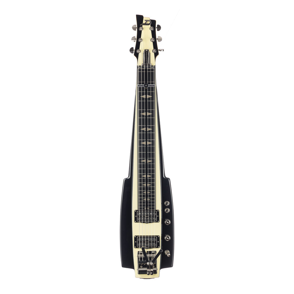 Duesenberg Fairytale Split/King Lapsteel - Ivory & Black
