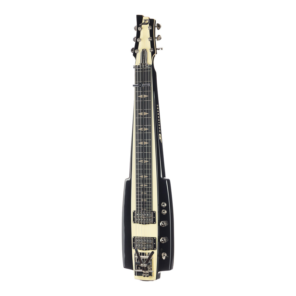 Duesenberg Fairytale Split/King Lapsteel - Ivory & Black