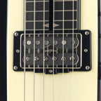 Duesenberg Fairytale Split/King Lapsteel - Ivory & Black