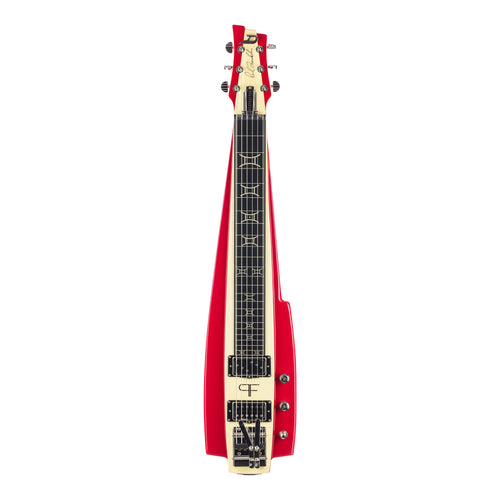 Duesenberg Alliance Series Paul Franklin Fairytale Lapsteel - Red & Ivory