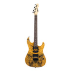 ESP Original Series Snapper CTM Buckeye Burl / RW - Natural