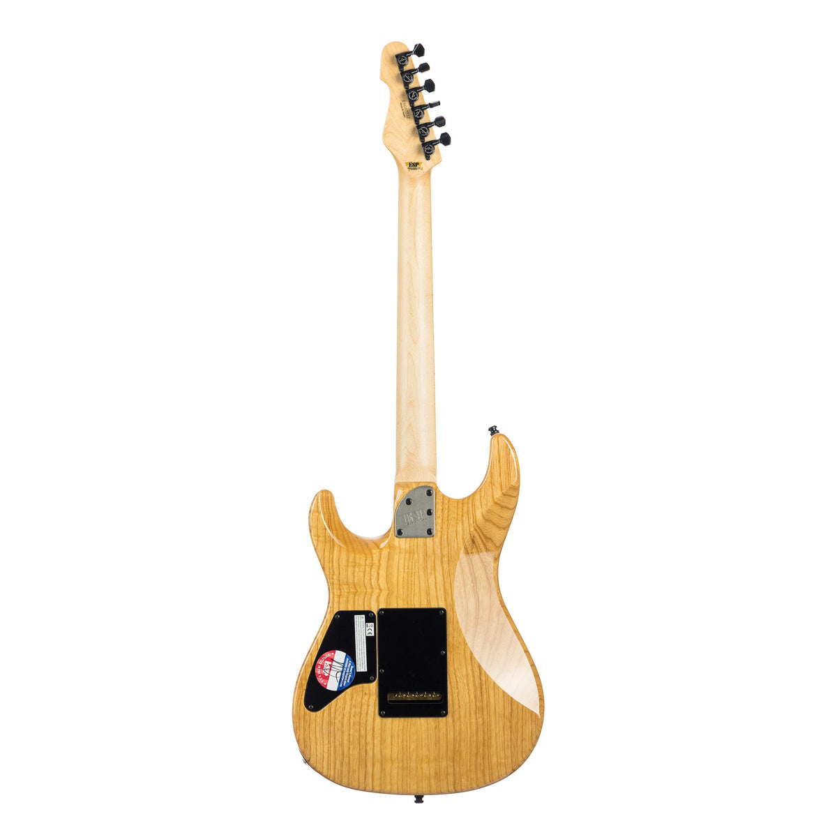 ESP Original Series Snapper CTM Buckeye Burl / RW - Natural