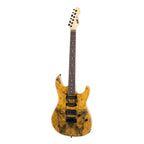 ESP Original Series Snapper CTM Buckeye Burl / RW - Natural