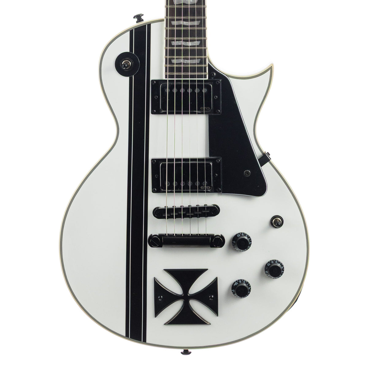 ESP LTD Iron Cross - Snow White