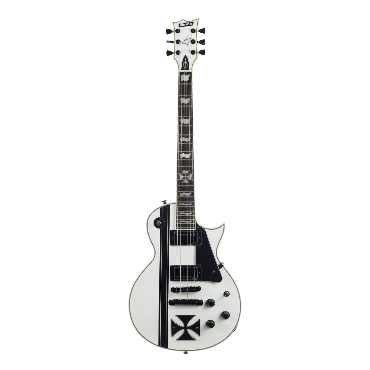 ESP LTD Iron Cross - Snow White