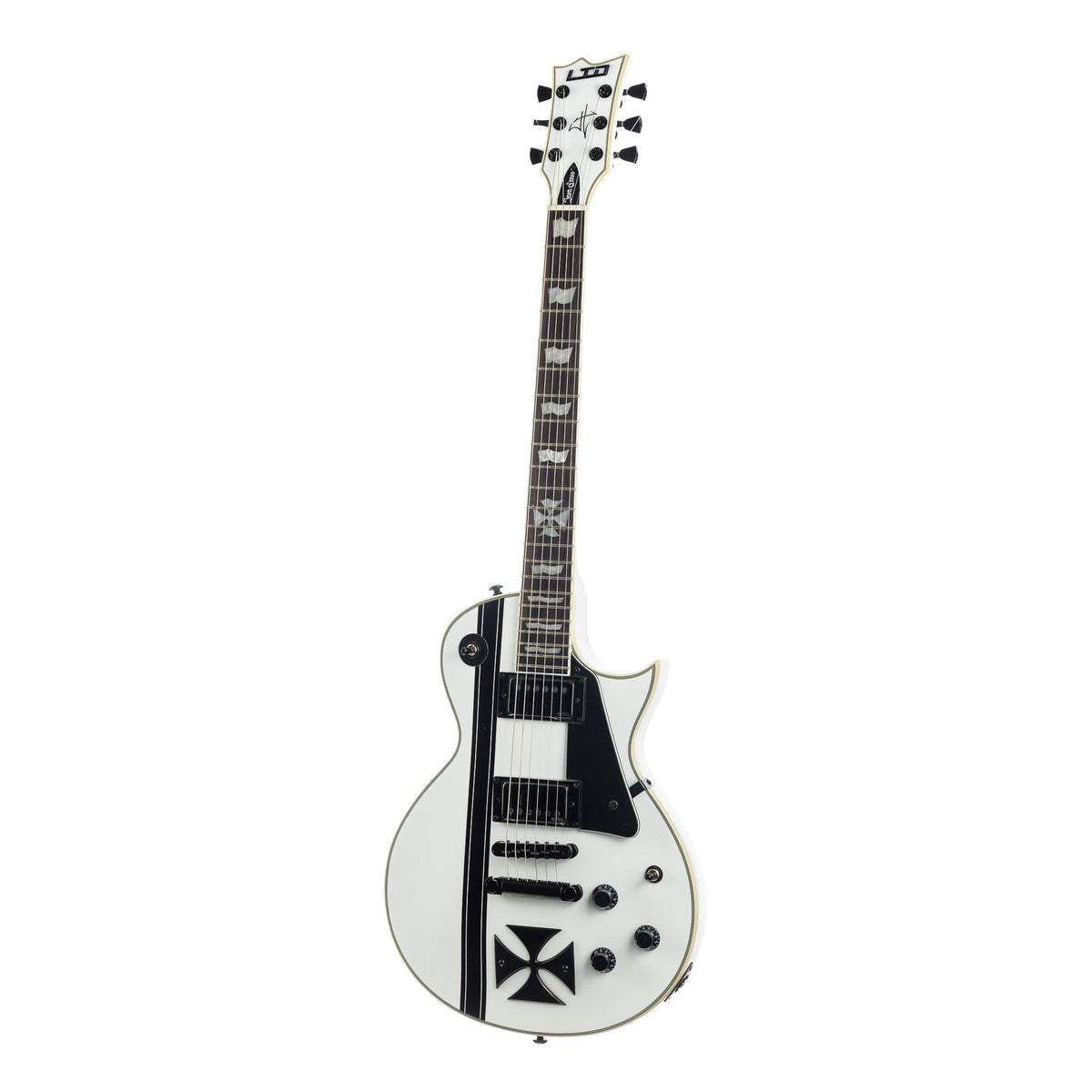 ESP LTD Iron Cross - Snow White