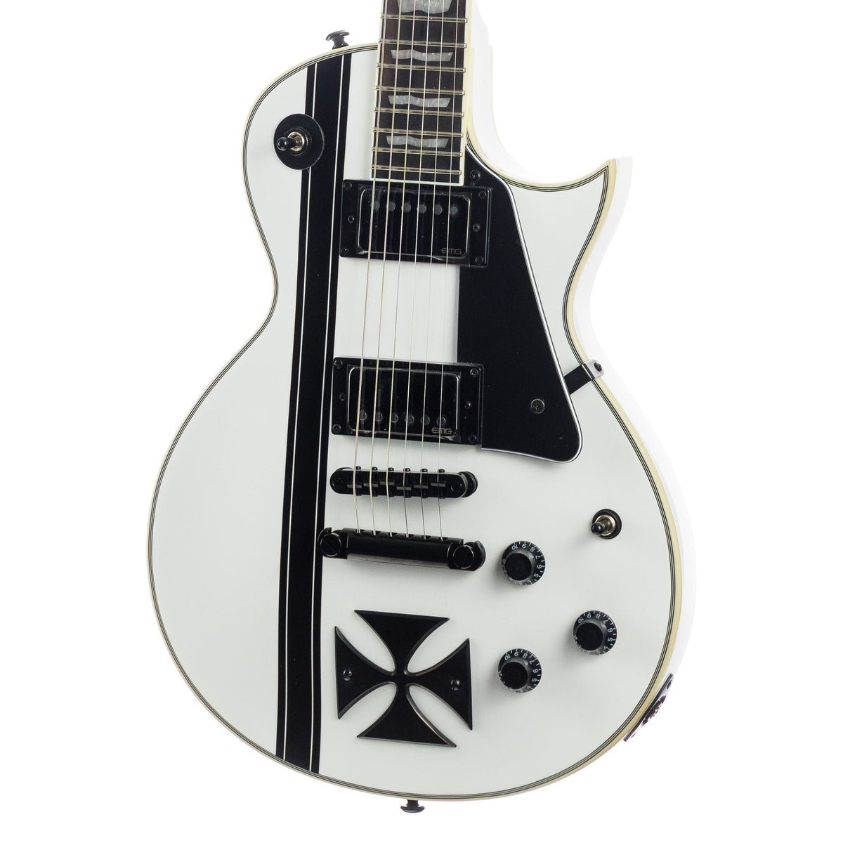 ESP LTD Iron Cross - Snow White