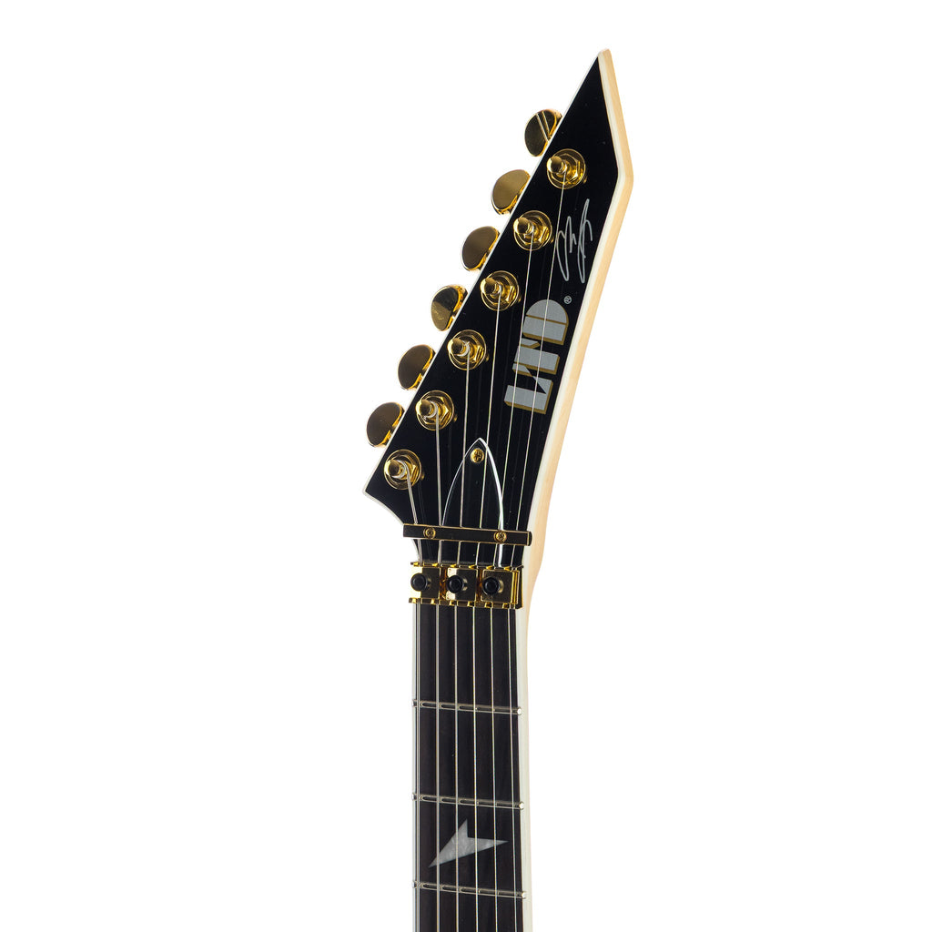 ESP LTD Alexi Arrowhead Special Edition - Black w/Yellow Pinstripe
