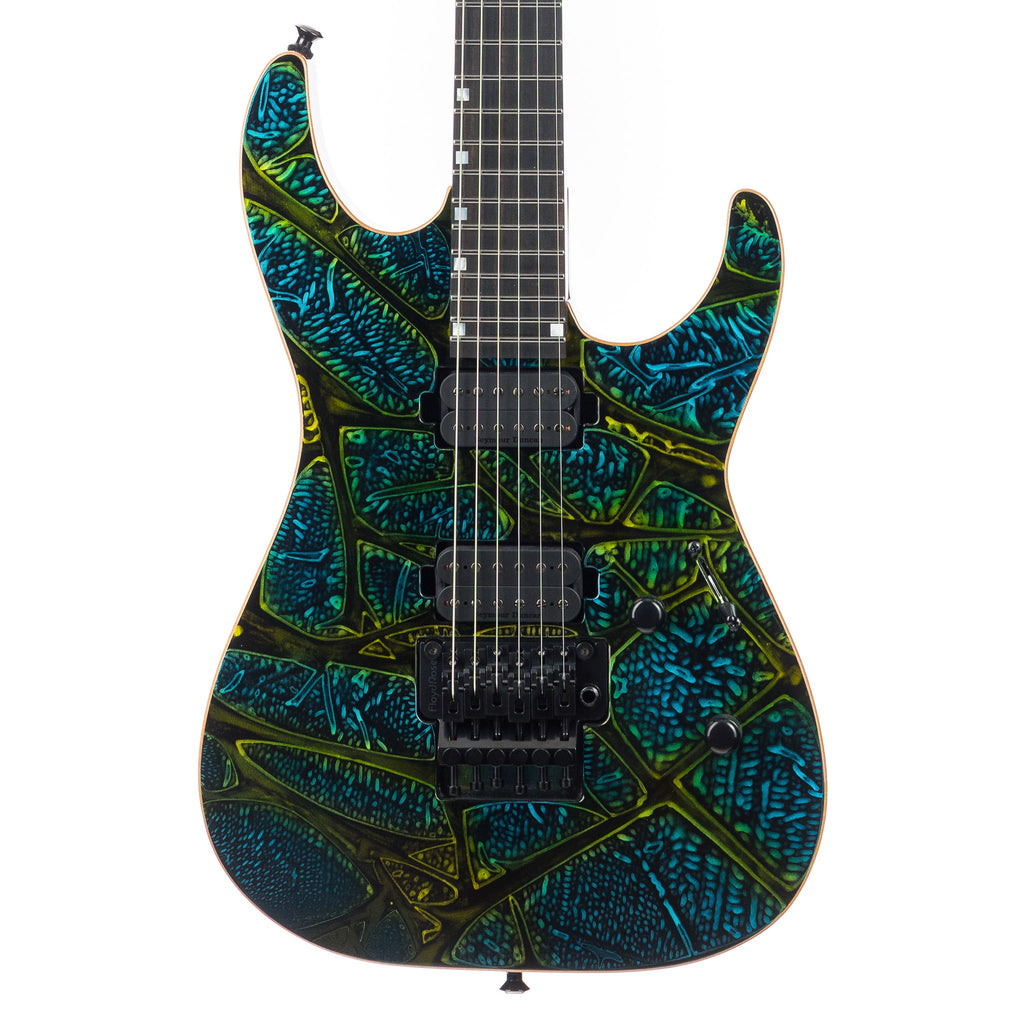 ESP USA Custom Shop M-II DX - Psychedelic Flame