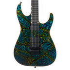 ESP USA Custom Shop M-II DX - Psychedelic Flame