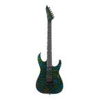 ESP USA Custom Shop M-II DX - Psychedelic Flame