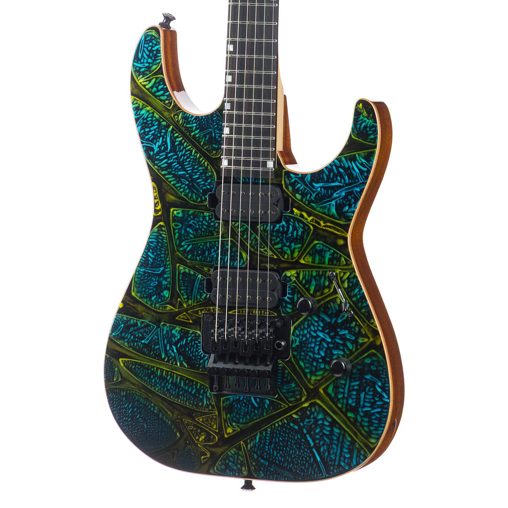 ESP USA Custom Shop M-II DX - Psychedelic Flame