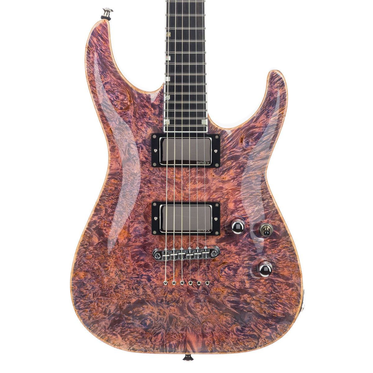 ESP USA Limited Horizon II Burl Maple - Pink Carmine