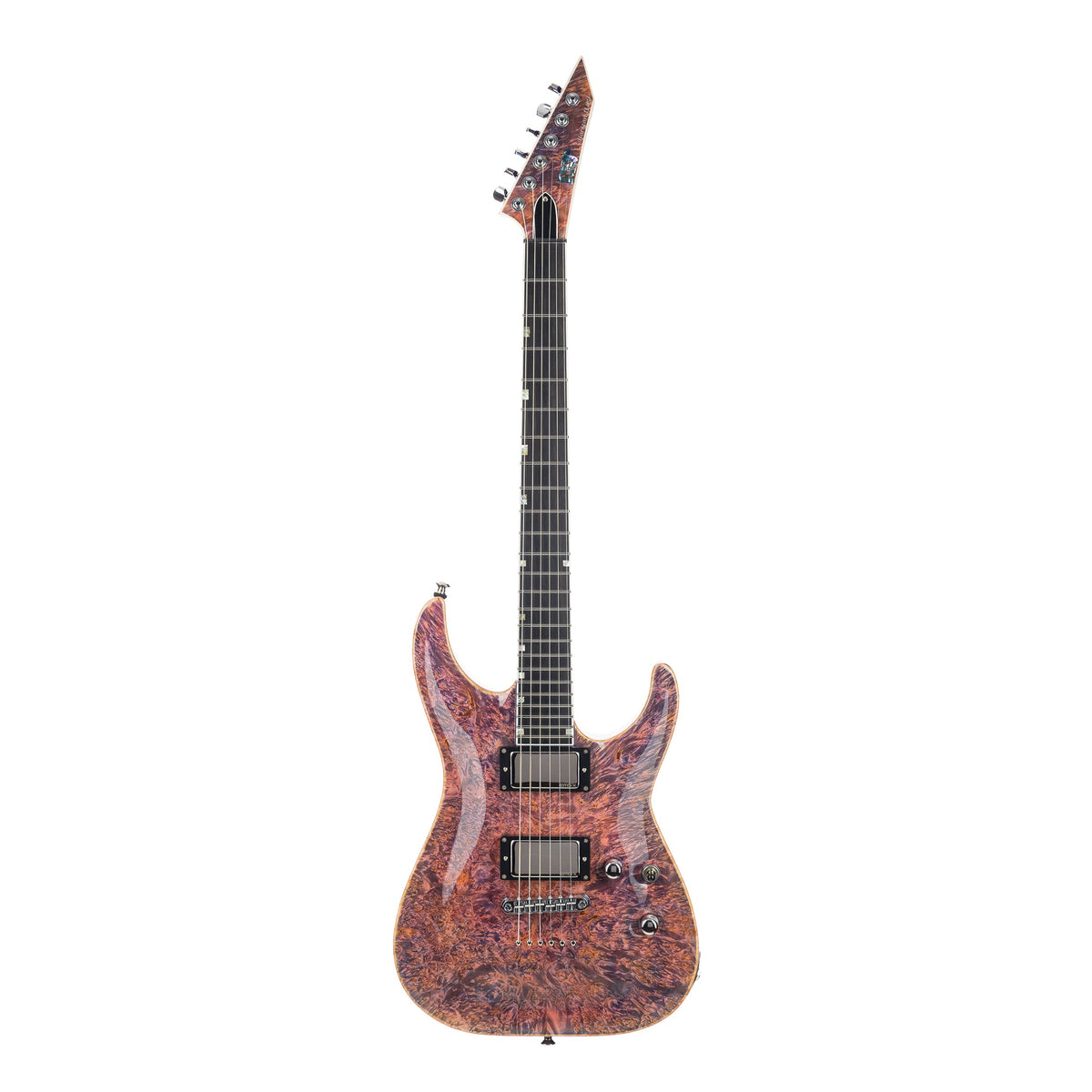 ESP USA Limited Horizon II Burl Maple - Pink Carmine