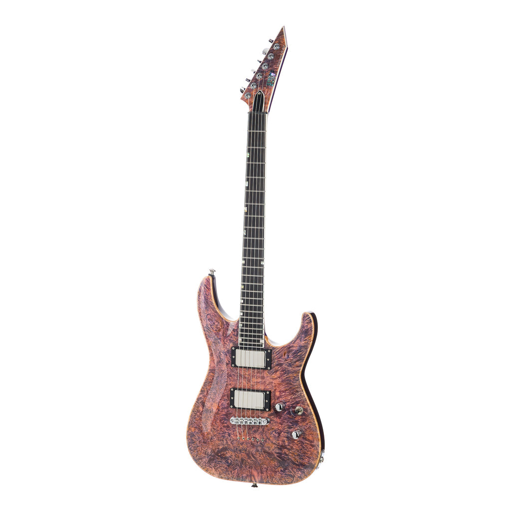 ESP USA Limited Horizon II Burl Maple - Pink Carmine