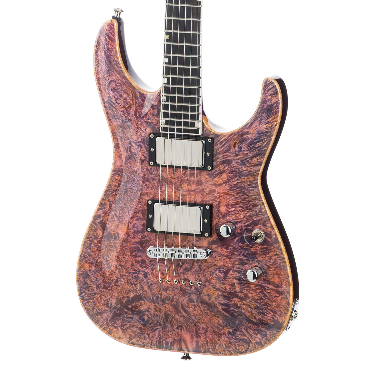 ESP USA Limited Horizon II Burl Maple - Pink Carmine