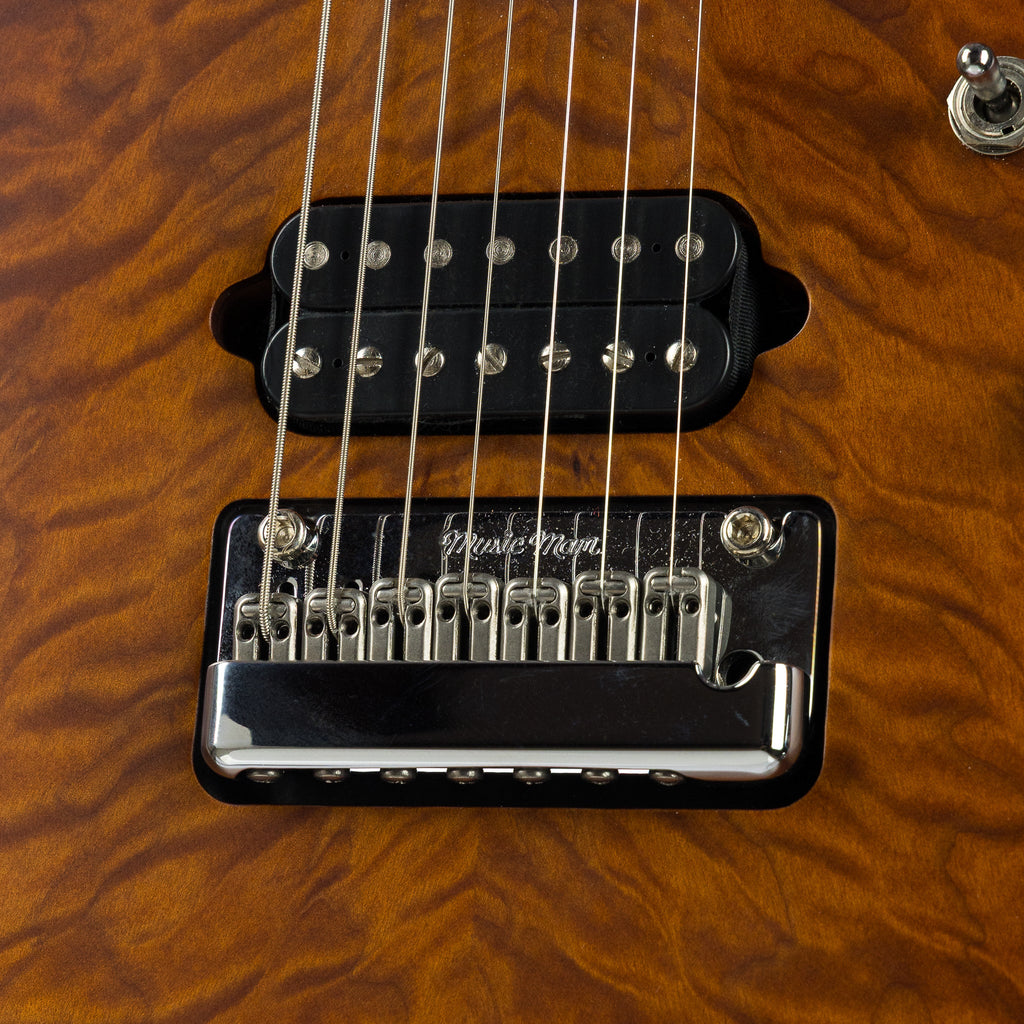 Ernie Ball Music Man JP15 7 String Quilt - Sahara Burst