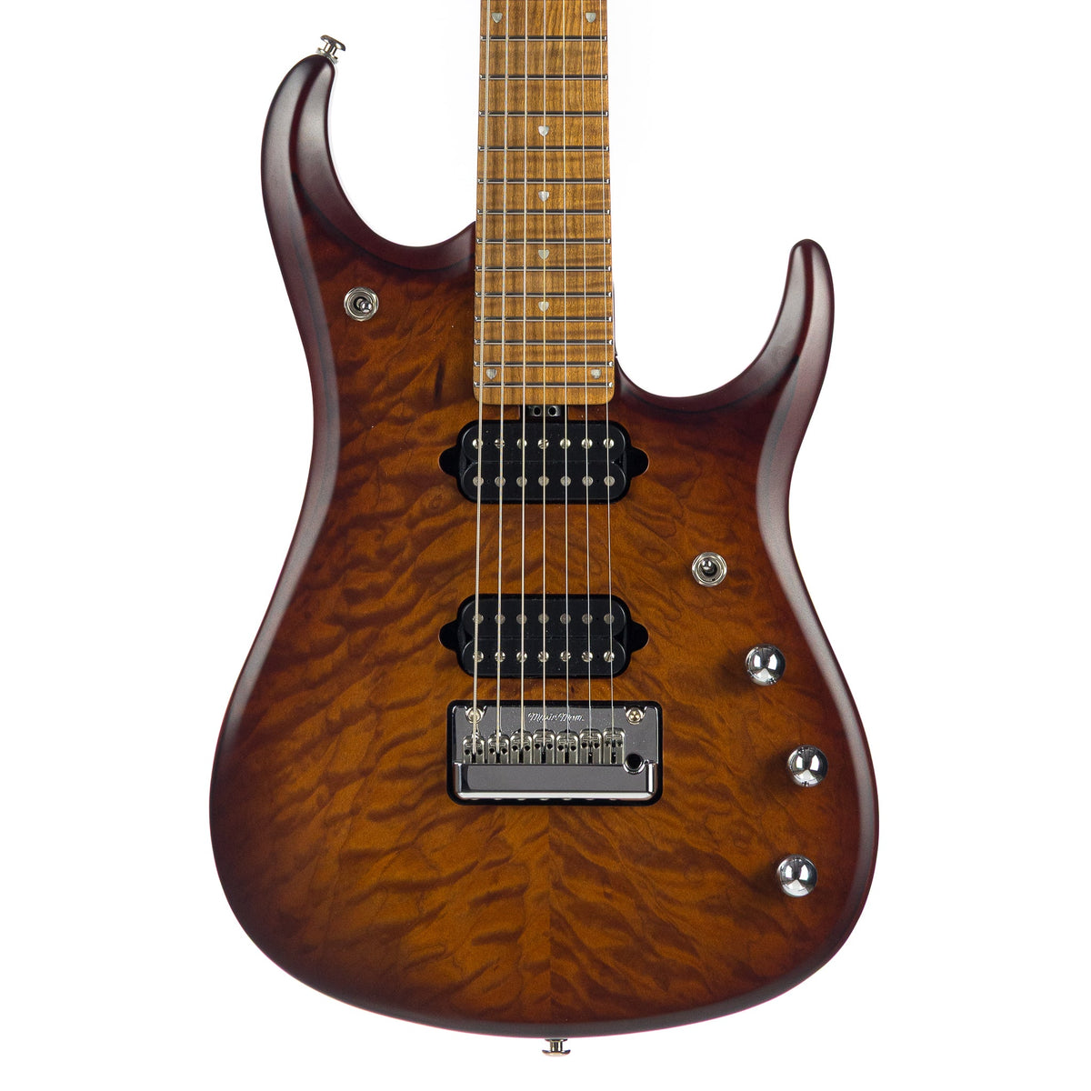 Ernie Ball Music Man JP15 7 String Quilt - Sahara Burst