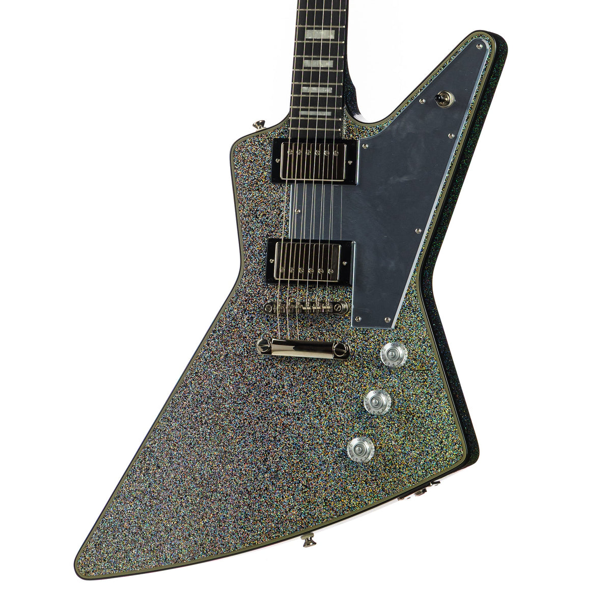 Epiphone IGC Artist Lzzy Hale Explorer Custom - Black Diamond Holographic Sparkle