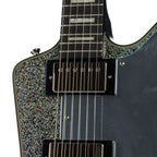 Epiphone IGC Artist Lzzy Hale Explorer Custom - Black Diamond Holographic Sparkle