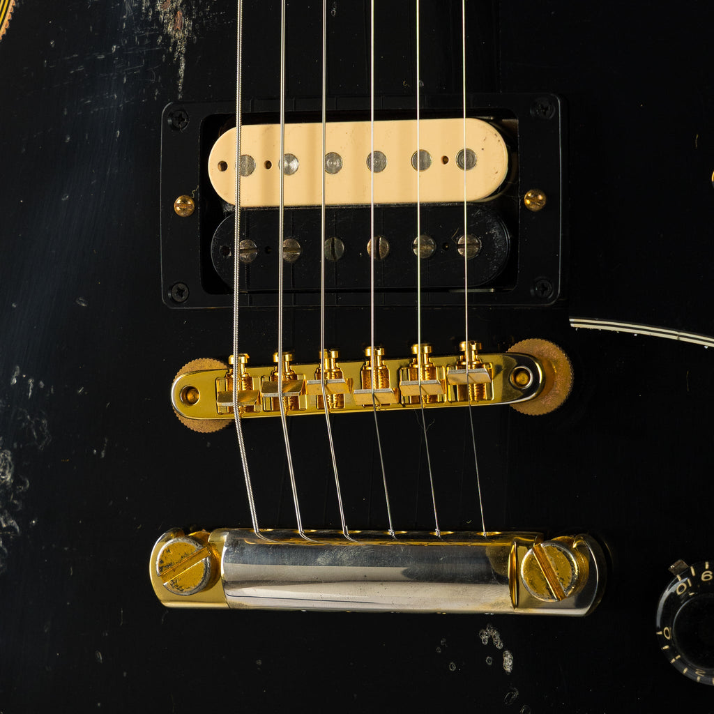 Gibson Custom Shop LE 1954 Les Paul Staple HB, Heavy Aged - Ebony