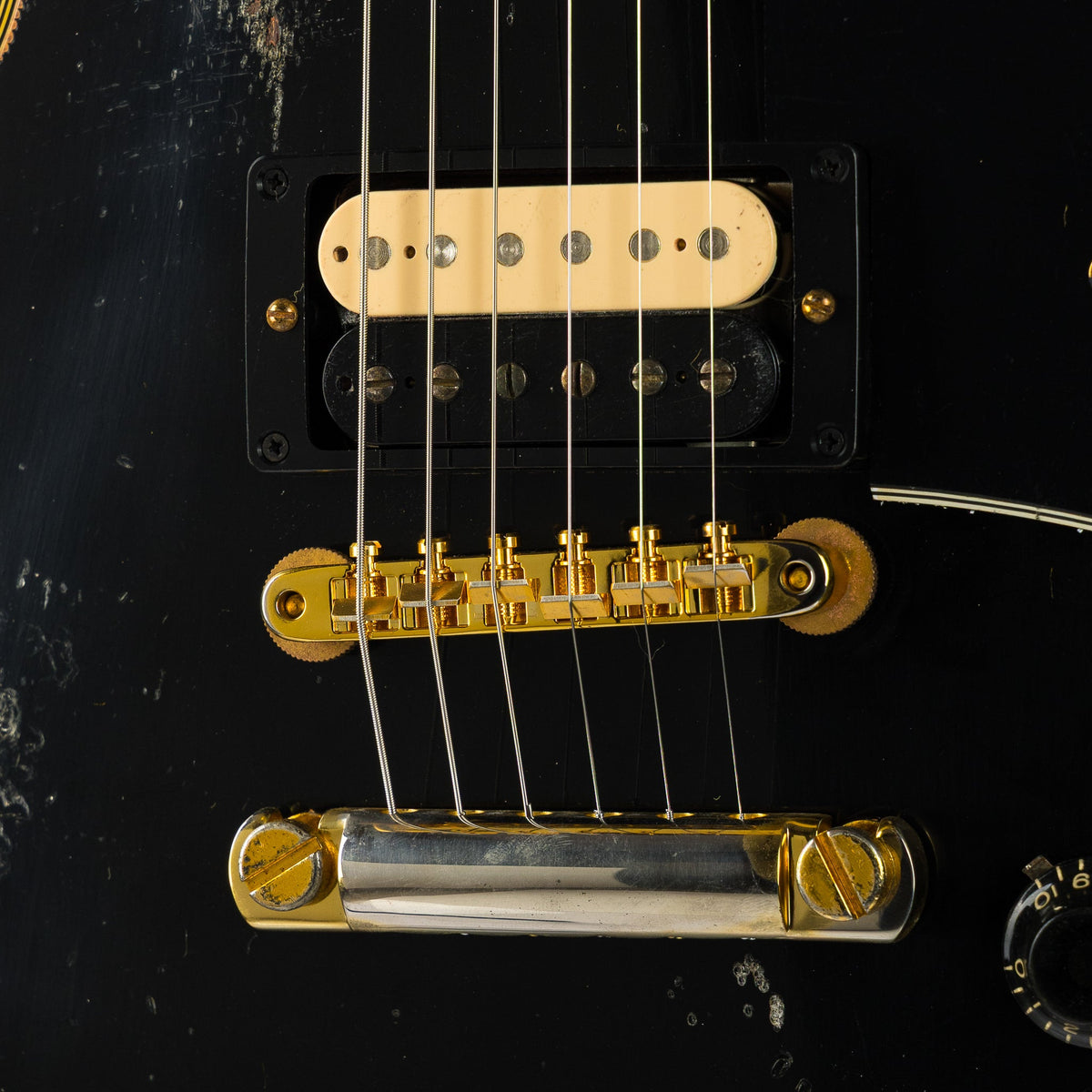 Gibson Custom Shop LE 1954 Les Paul Staple HB, Heavy Aged - Ebony