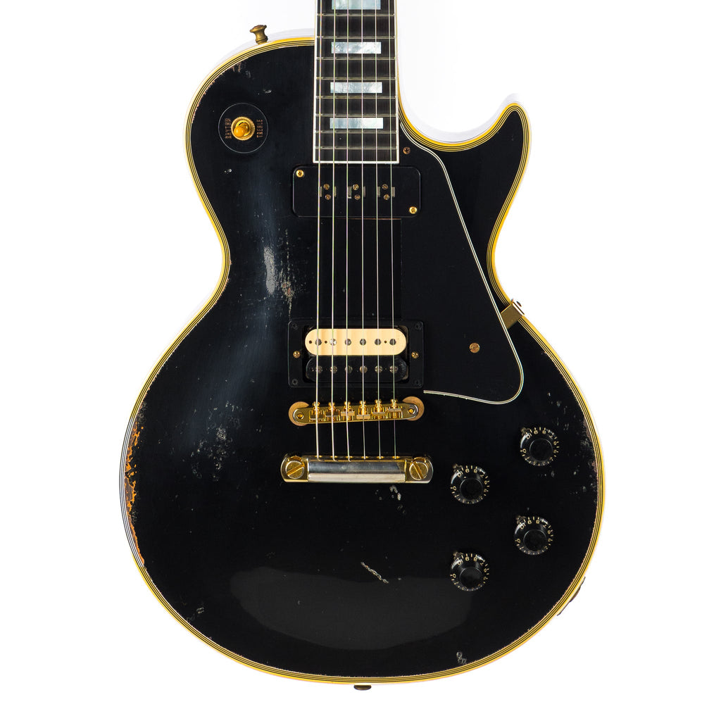 Gibson Custom Shop LE 1954 Les Paul Staple HB, Heavy Aged - Ebony