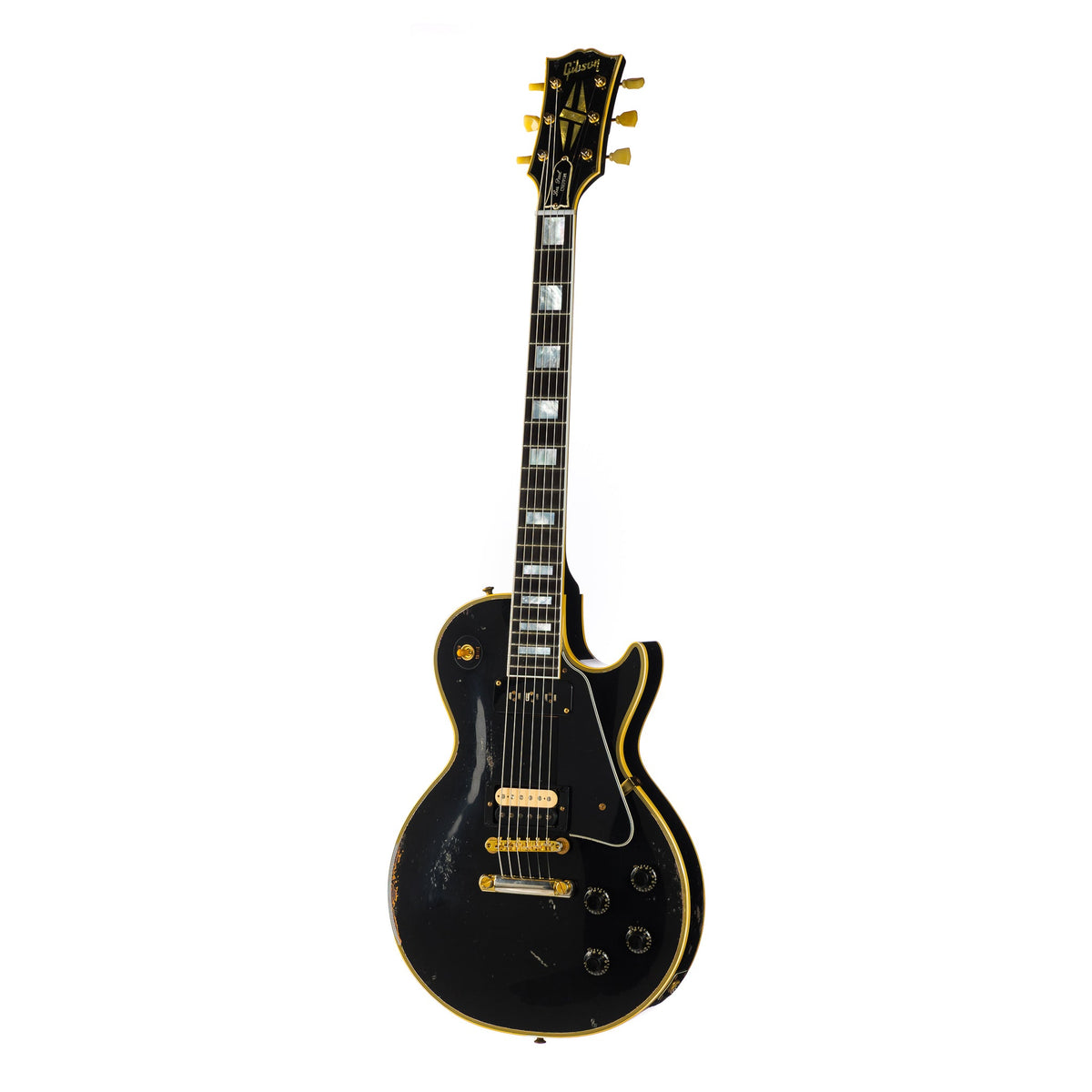Gibson Custom Shop LE 1954 Les Paul Staple HB, Heavy Aged - Ebony
