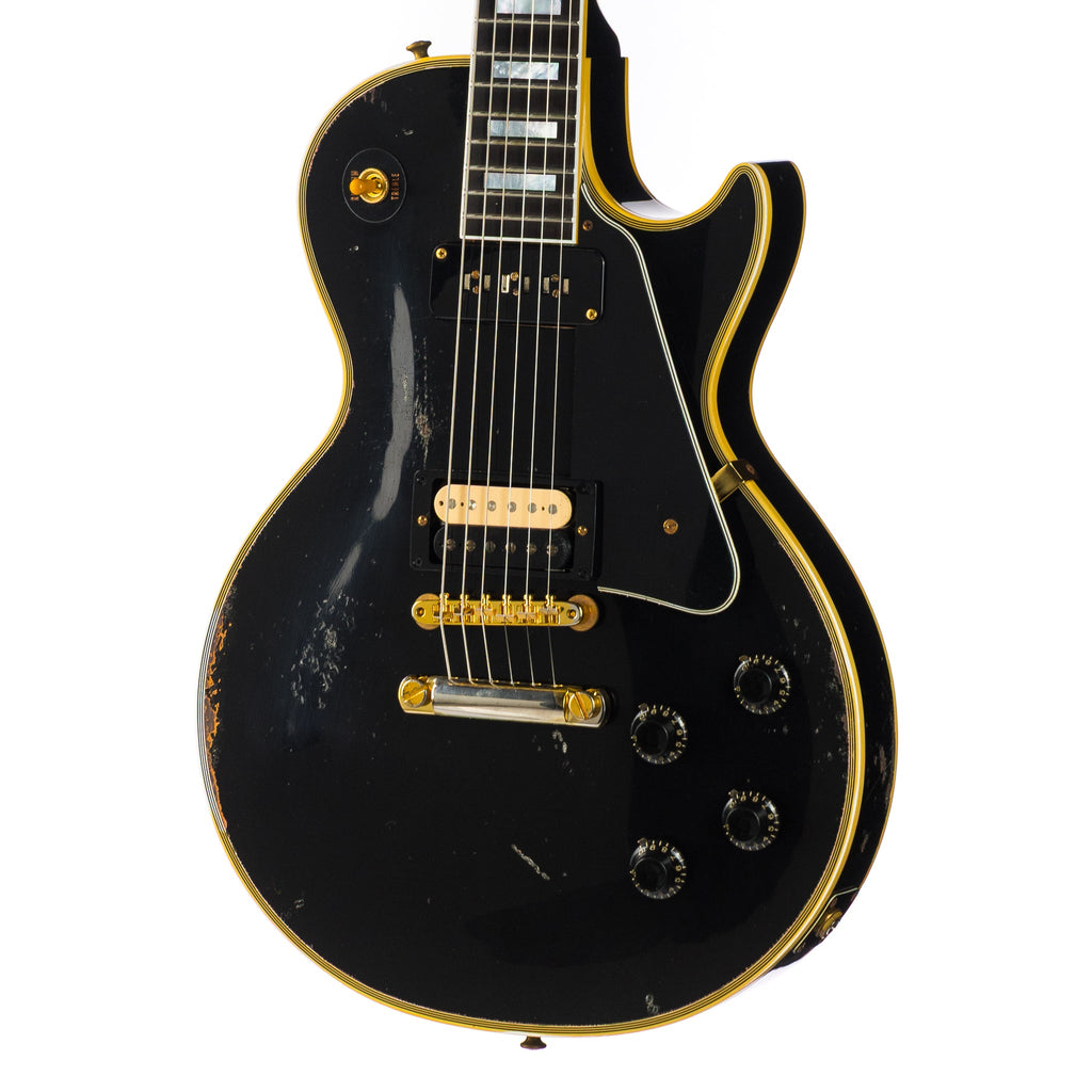 Gibson Custom Shop LE 1954 Les Paul Staple HB, Heavy Aged - Ebony