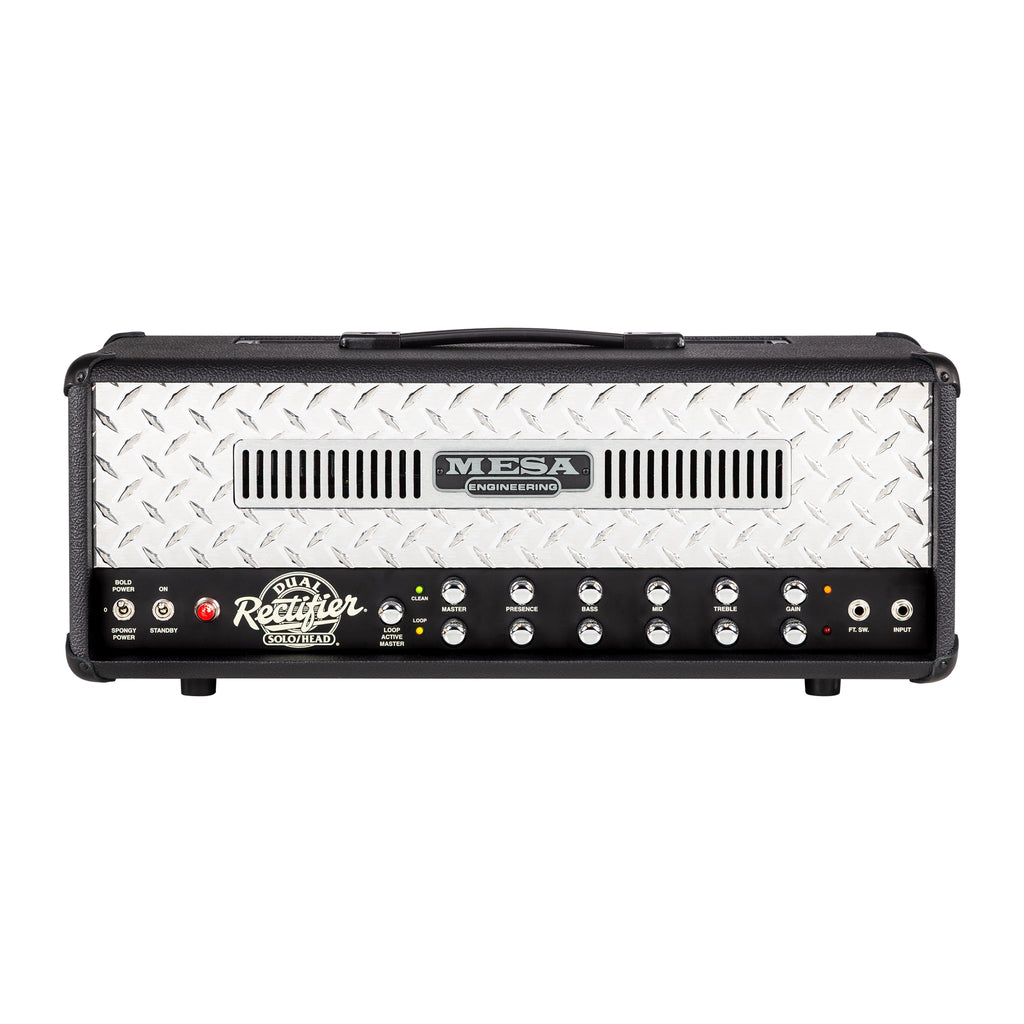Mesa Boogie 90's Dual Rectifier Standard - Black Bronco / Chrome Grille