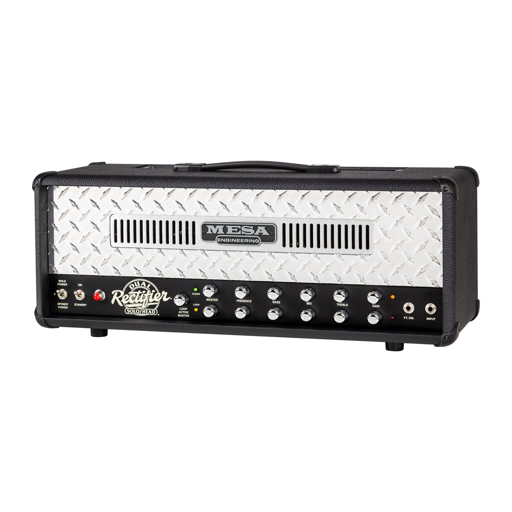 Mesa Boogie 90's Dual Rectifier Standard - Black Bronco / Chrome Grille