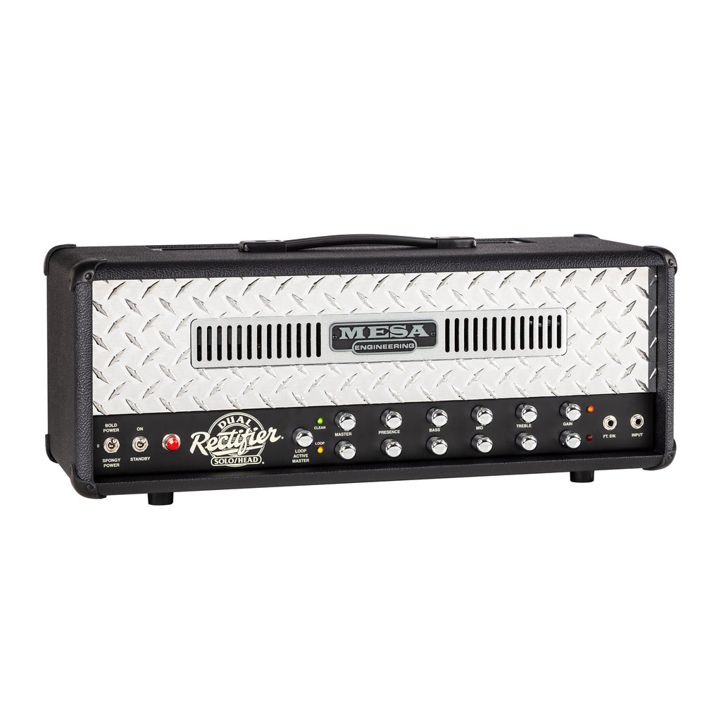 Mesa Boogie 90's Dual Rectifier Standard - Black Bronco / Chrome Grille