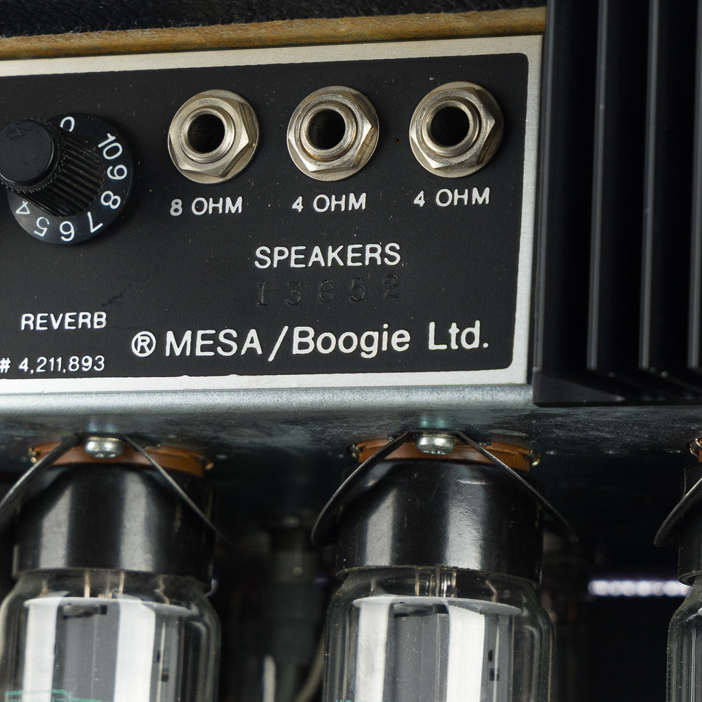 Mesa Boogie 1984 Mark IIC+ Rig - Black Bronco / Black Grille