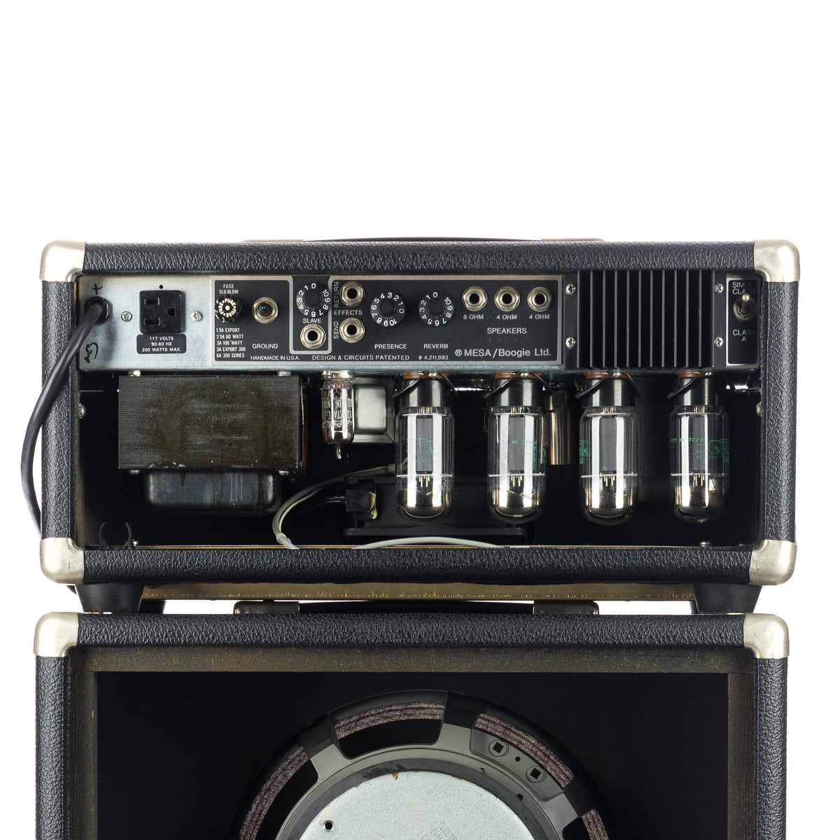 Mesa Boogie 1984 Mark IIC+ Rig - Black Bronco / Black Grille
