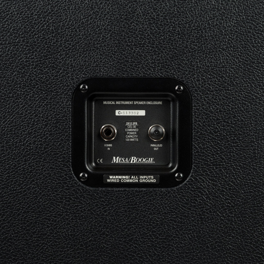 Mesa Boogie Mark VII Head w/ 2x12 Rectifier Vertical Cabinet Custom Rig - Black Bronco w/Cream & Black Grille