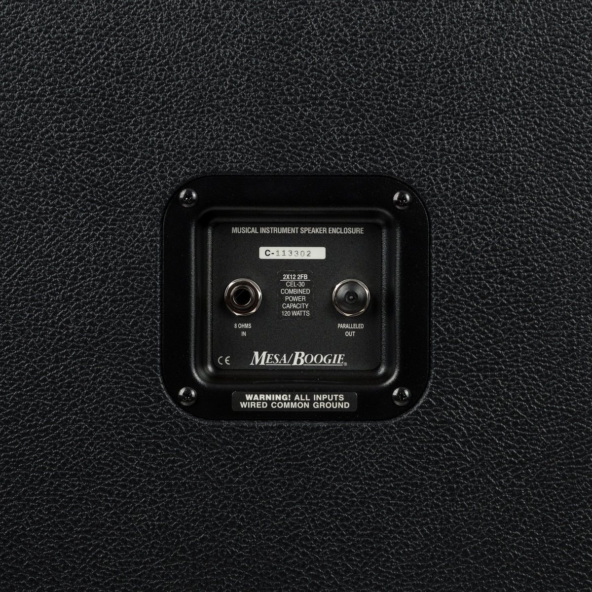 Mesa Boogie Mark VII Head w/ 2x12 Rectifier Vertical Cabinet Custom Rig - Black Bronco w/Cream & Black Grille