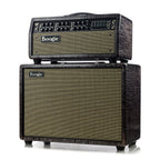 Mesa Boogie Mark 7 Head and 1x12 Open Back Cabinet Private Reserve Flame Maple - Charcoal Stain