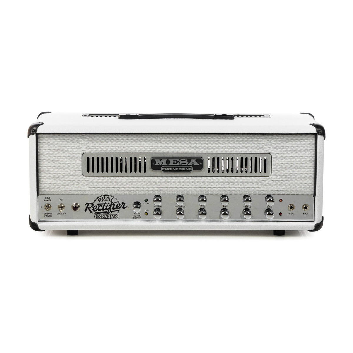 Mesa Boogie 90's Dual Rectifier - Hot White Bronco / White Grille
