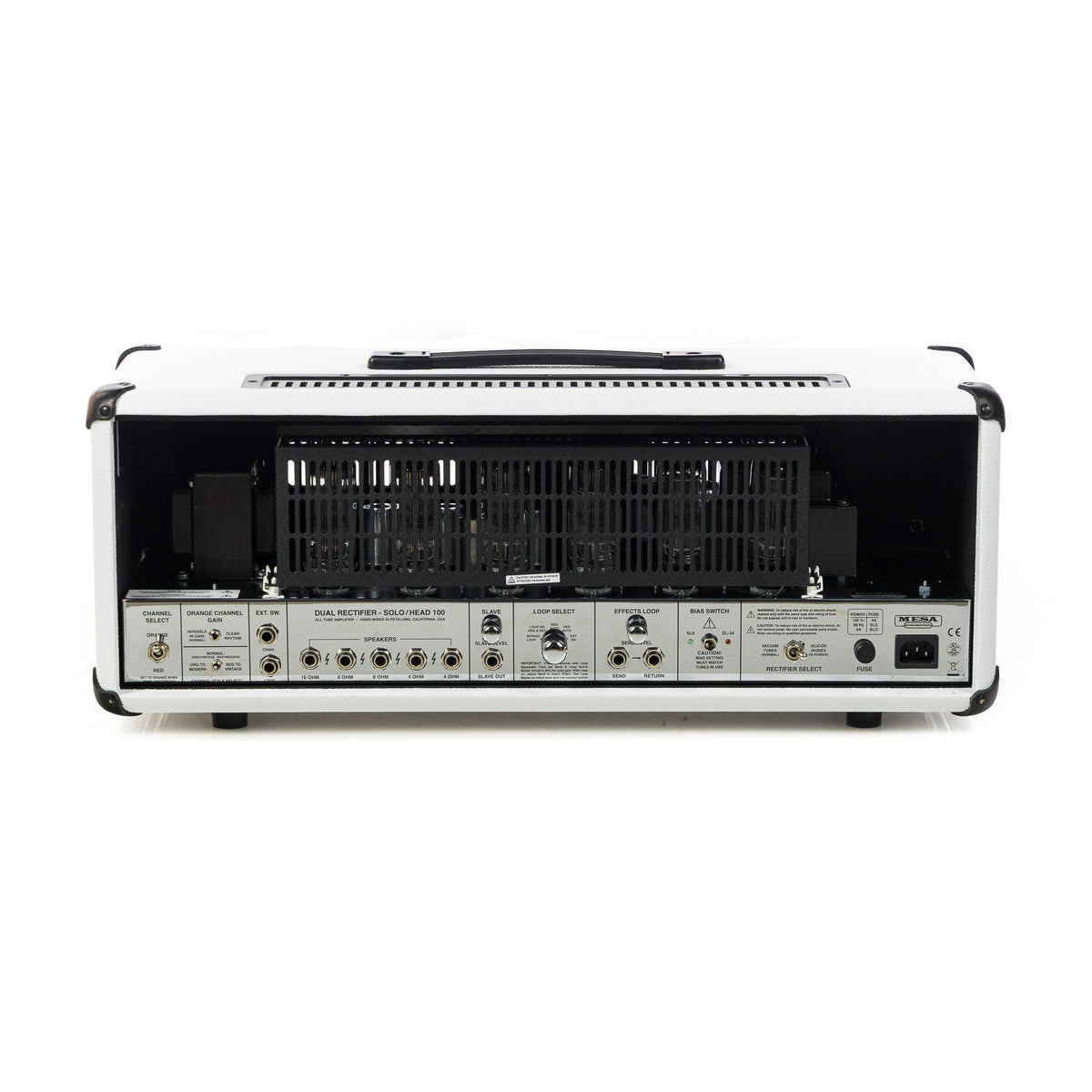 Mesa Boogie 90's Dual Rectifier - Hot White Bronco / White Grille